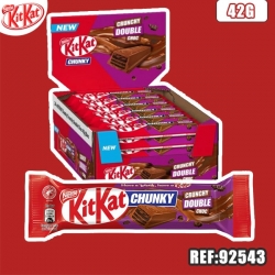 KIT KAT CHUNKY DOUBLE CHOC 42G***