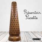 ATDG SUCETTES CONE  BOIS NATUREL