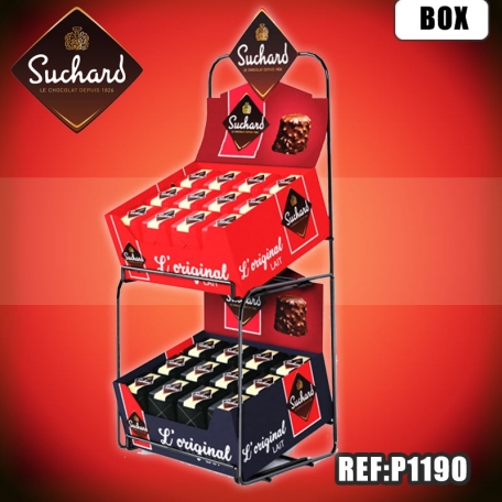 ROCHER SUCHARD PRESENTOIR CAISSE