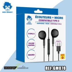 GM-ECOUTEUR + MICRO TYPE-C + eco 0,12