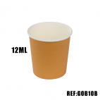 GOBELET 10/12cl BRUN x100