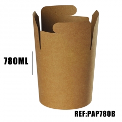 POT A PATES BRUN 780ml x50