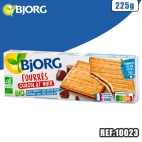 BJORG FOURRES CHOCOLAT NOIR 225G