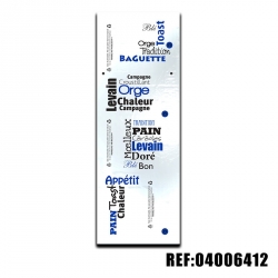 SAC PAIN BLEU N°4 x1000
