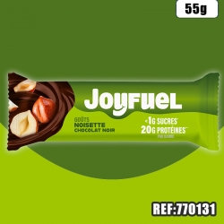 JOYFUEL CHOC NOIR NOISETTE BARRE