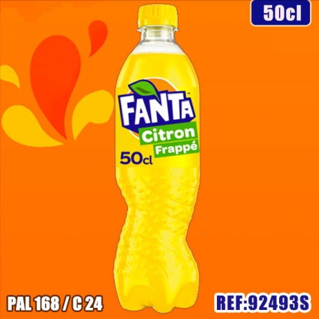 FANTA CITRON 50cl PET dont taxe sucre 0.1077€ht