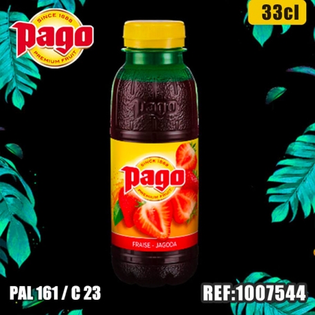 PAGO FRAISE PET 33cl dont taxe sucre 0.1155€ht
