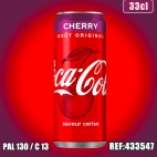 COCA COLA CHERRY 33CL SLIM dont taxe sucre 0.1173€ht
