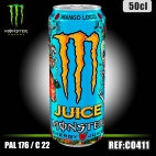MONSTER MANGO LOCO Bte 50CL dont taxe sucre 0.1252€ht