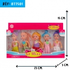 POUPEE PM TIT MISS x 5