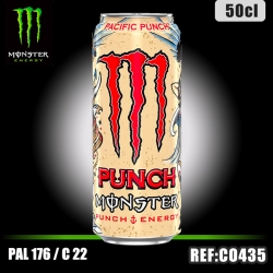 MONSTER PACIFIC PUNCH Bte 50 CL dont taxe sucre 0,1952€ht