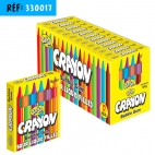 CRAYONS BUBBLE GUM 55G