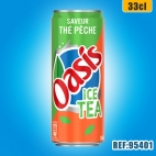 OASIS THE PECHE 33cl SLIM dont taxe sucre 0.015€ht