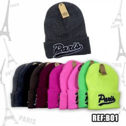 PARIS BONNET SWOOSH 1 BLACK