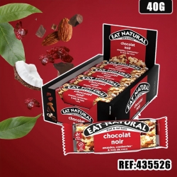 EAT NATURAL CRANBERRIES-CHOCO NOIR 40G