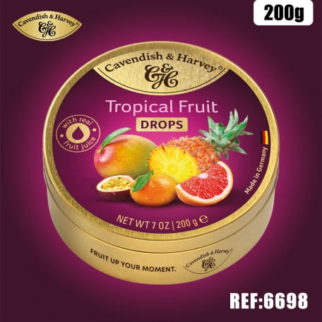 CAVENDISH FRUIT TROPICAL 200G