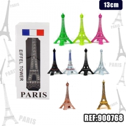 TOUR EIFFEL STRASS 13cm assorties***