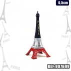 TOUR EIFFEL TRICOLORE 6.5cm
