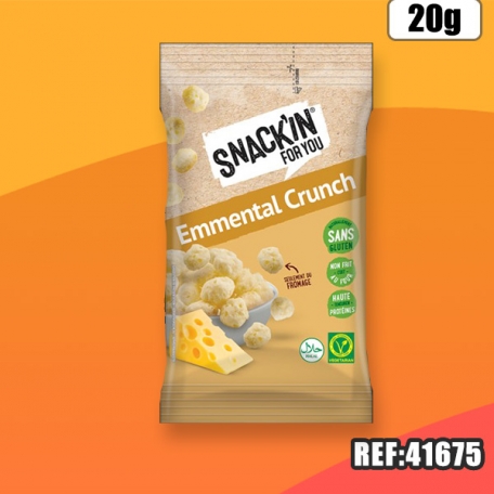 SNACKIN FOR YOU SNAC POP EMMENTAL 20G