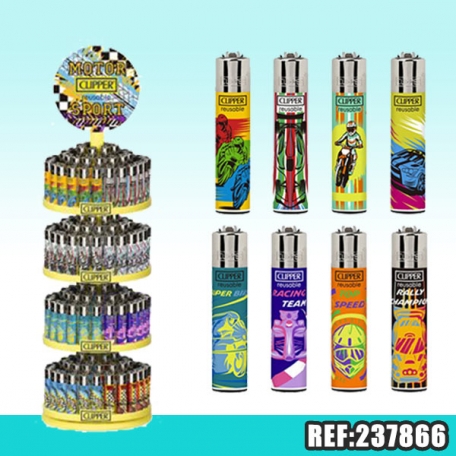 BRIQUET CLIPPER MOTOR-SPORT LARGE