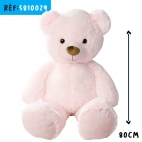 OURS ROSE 80CM