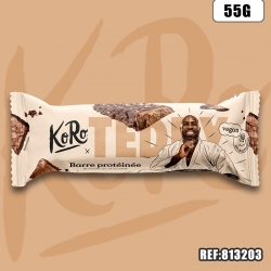 KORO TEDDY VEGAN BROWNIE CHOCO BARRE PROTEINEE 55 G