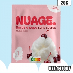 NUAGE - BARBE A PAPA CERISE 20G