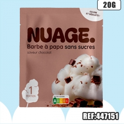 NUAGE - BARBE A PAPA CHOCO 20G