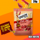 SNACKIN FOR YOU MEAT CHIPS SERRANO 20G