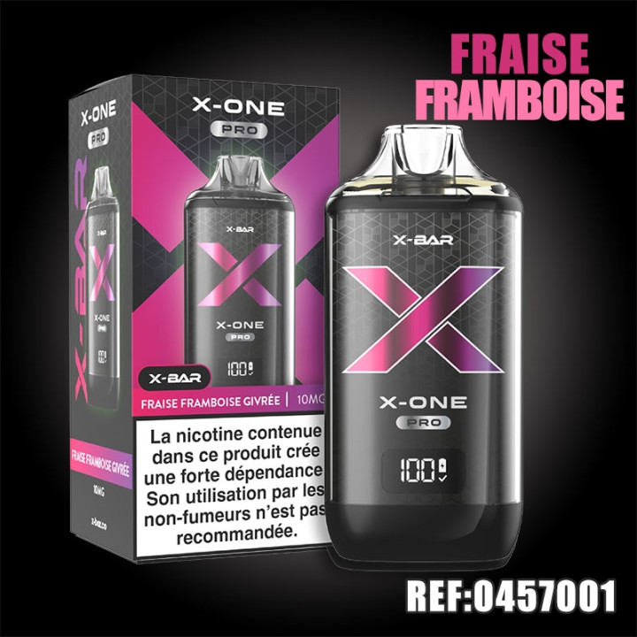 KIT X ONE PRO FRAISE FRAMBOISE 10 MG
