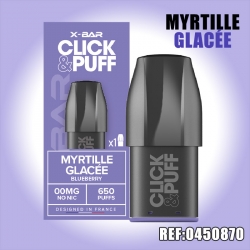 POD CLICK PUFF MYRTILLE GLACEE 10 MG