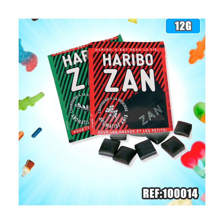 HARIBO ANIS/MENTHE PAINS ZAN 12 G