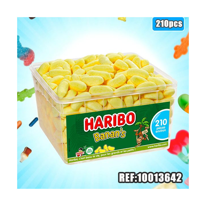 HARIBO colis BANAN'S x210pcs