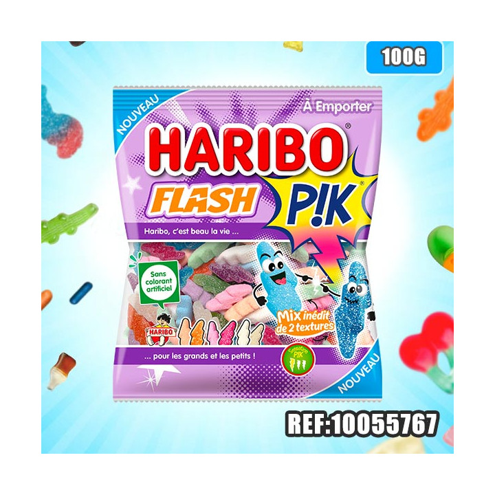 HARIBO sachet FLASH PIK 100g