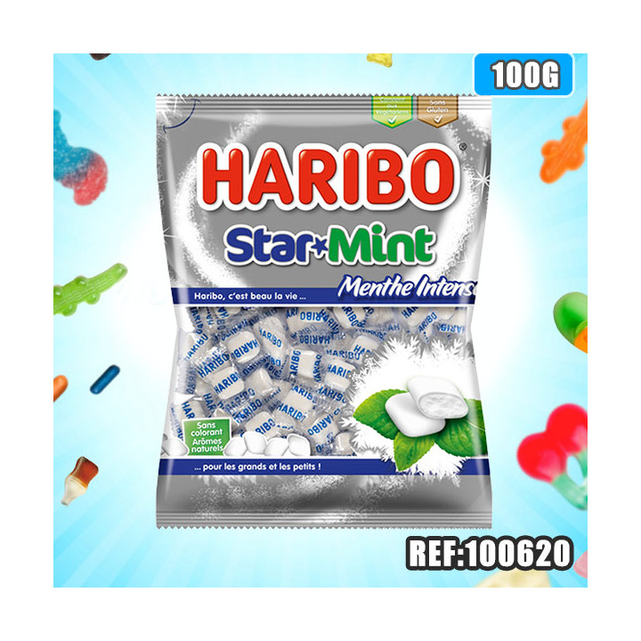 HARIBO sachet STARMINT 100 G