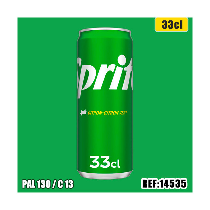 SPRITE 33cl SLIM dont taxe sucre 0.0724€ht