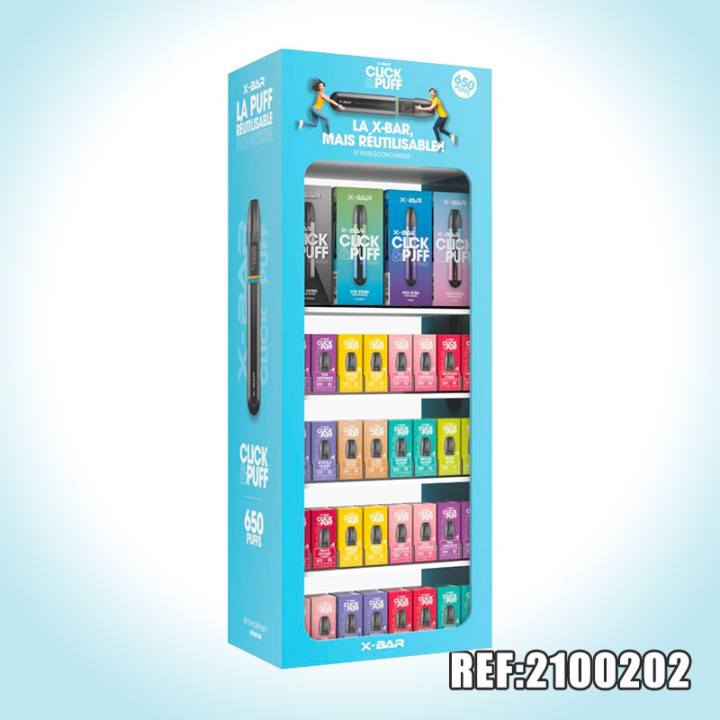 PRESENTOIR X-BAR