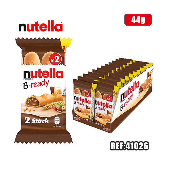NUTELLA B-READY T2 x2 pièces 44 G