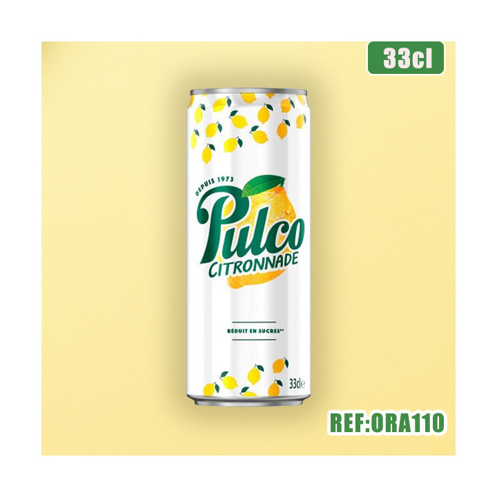 PULCO CITRON 33cl dont taxe sucre 0.0152€ht