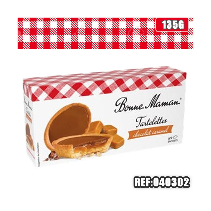 BM TARTELETTE CHOCOLAT/CARAMEL 135G