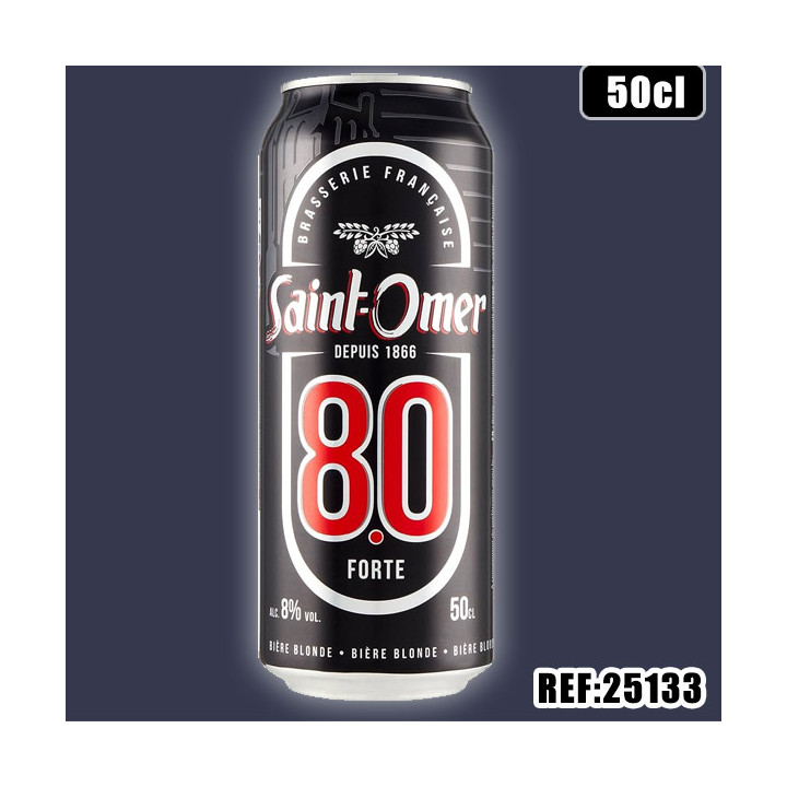 ST OMER 8.0 FORTE 50cl Canette