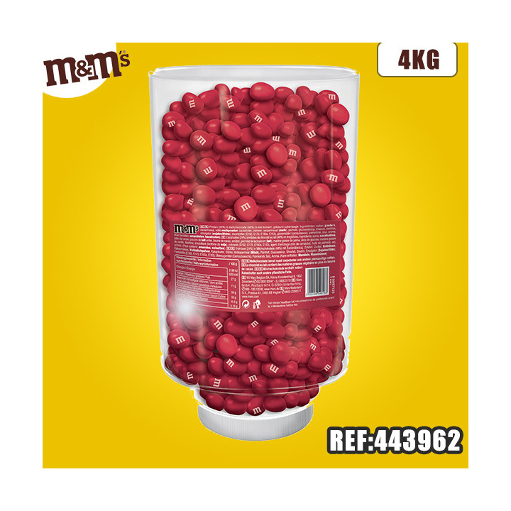 M&M's cartouche  ROUGE 4kg