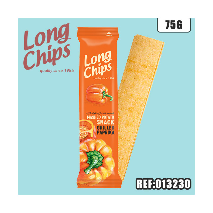LONG CHIPS GRILLED PAPRIKA 75 G