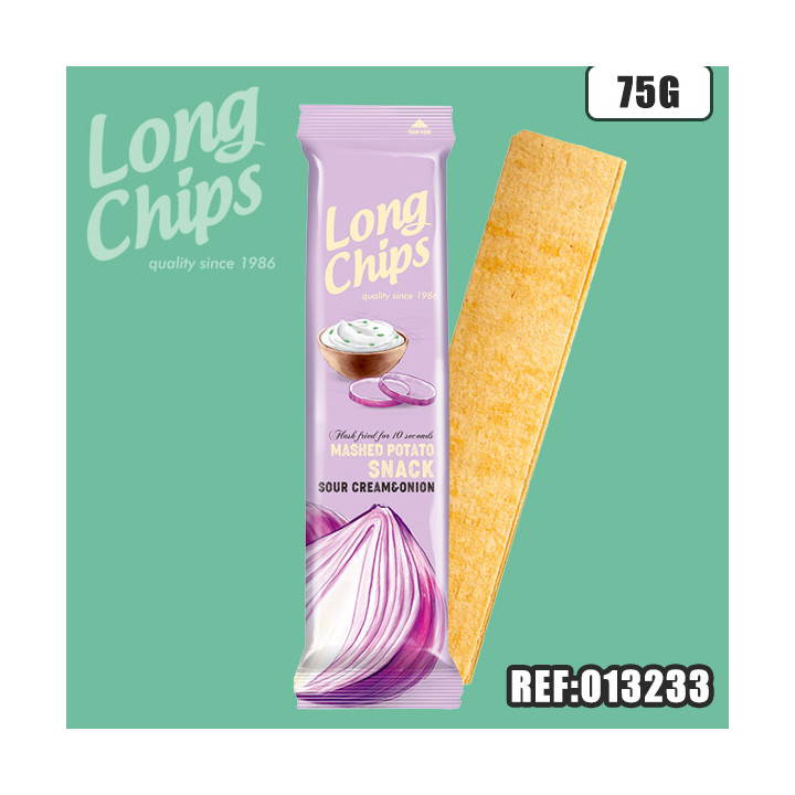 LONG CHIPS SOUR CREAM & ONION 75 G