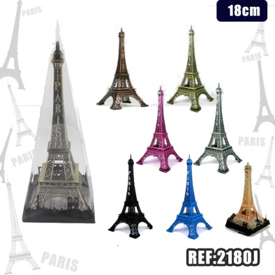 TOUR EIFFEL METAL 18cm***