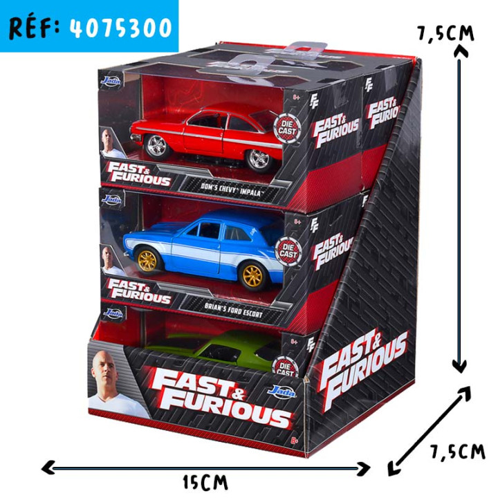 VOITURE FAST FURIOUS 1/32E