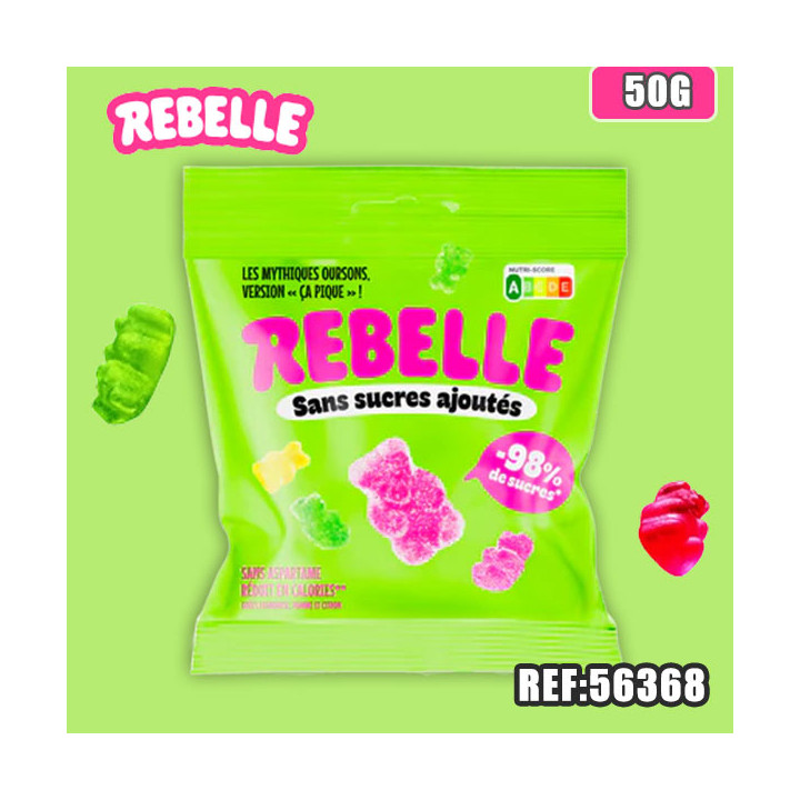REBELLE OURSONS ACIDULES 50G
