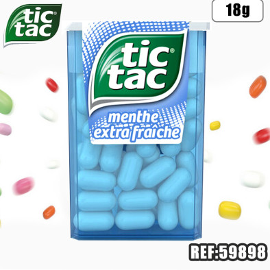 TIC TAC MENTHE EXTRA FRAICHE 18 G