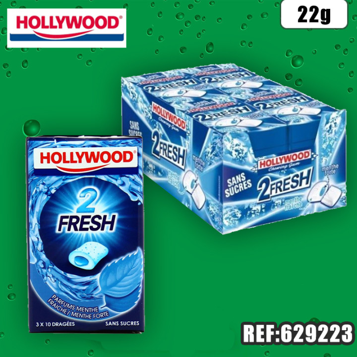 HOLL 2FRESH DRAGEES MENTHE FORTE SS 22 G
