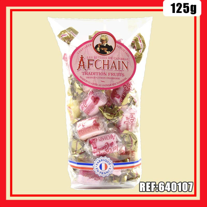 BETISES FRUITS SACHET 125G